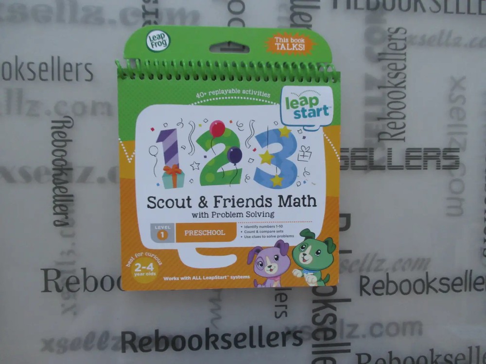 LeapFrog LeapStart Scout & Friends Math Book