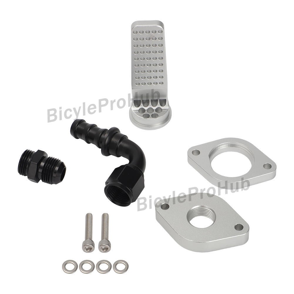 For 2011-23 Ford 6.7L Powerstroke CCV Baffle Internal Catch Can w/ Connector Kit