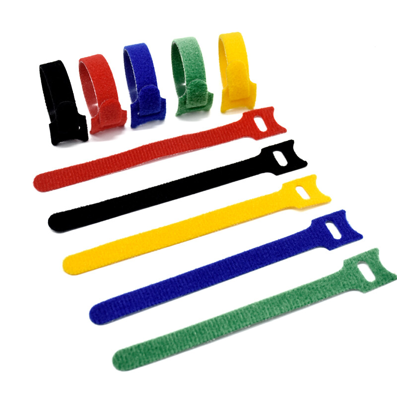 Adjustable Releasable Reusable Hook And Loop Cable Ties, Cable Tidy Strapping