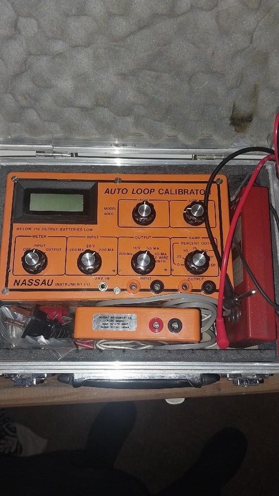 Auto Loop Calibrator Nassau Instrument Co.