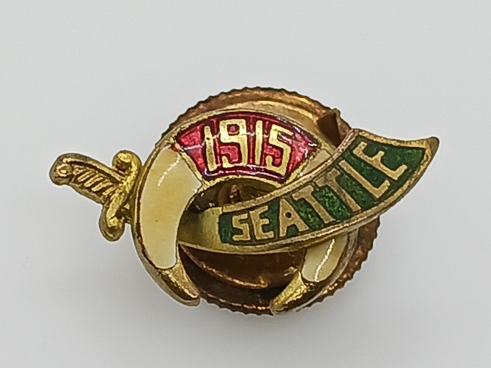 1915 Seattle Masonic Pin