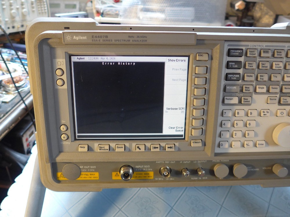 Agilent E4407B Spectrum Analyzer 26.5GHz with options