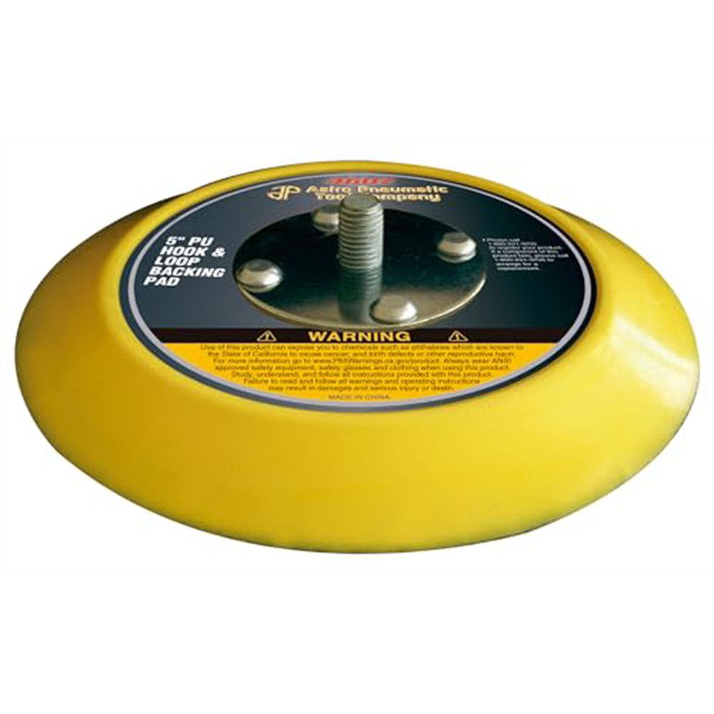 Astro Pneumatic 4607 5" PU Hook and Loop Backing Pad