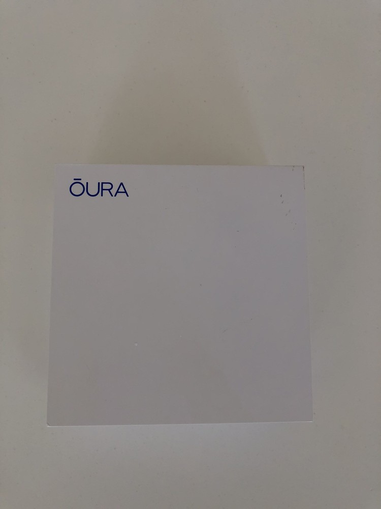 Oura Ring Generation 3 Horizon Silver, Size 9