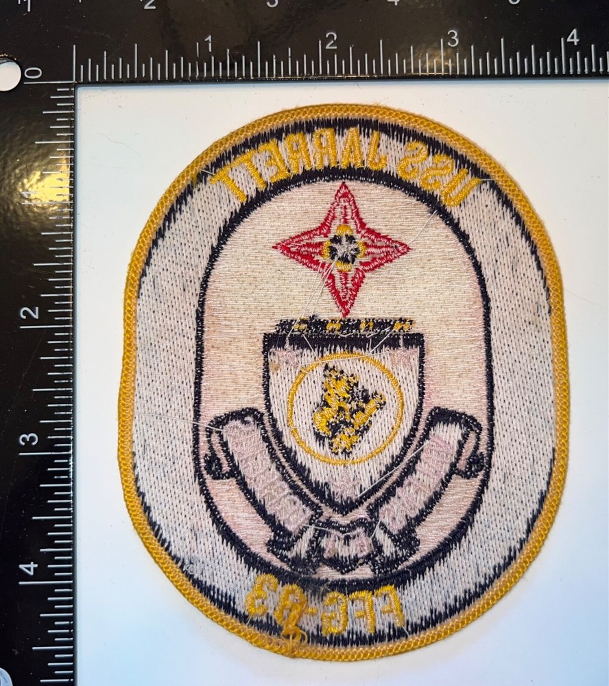 Cold War USN US Navy USS Jarrett FFG-33 Patch