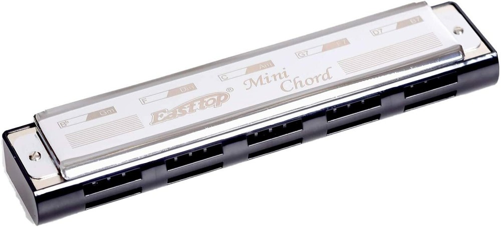 EASTTOP mini Chord Harmonica Pocket Professional Harmonica Tutti Harmonica