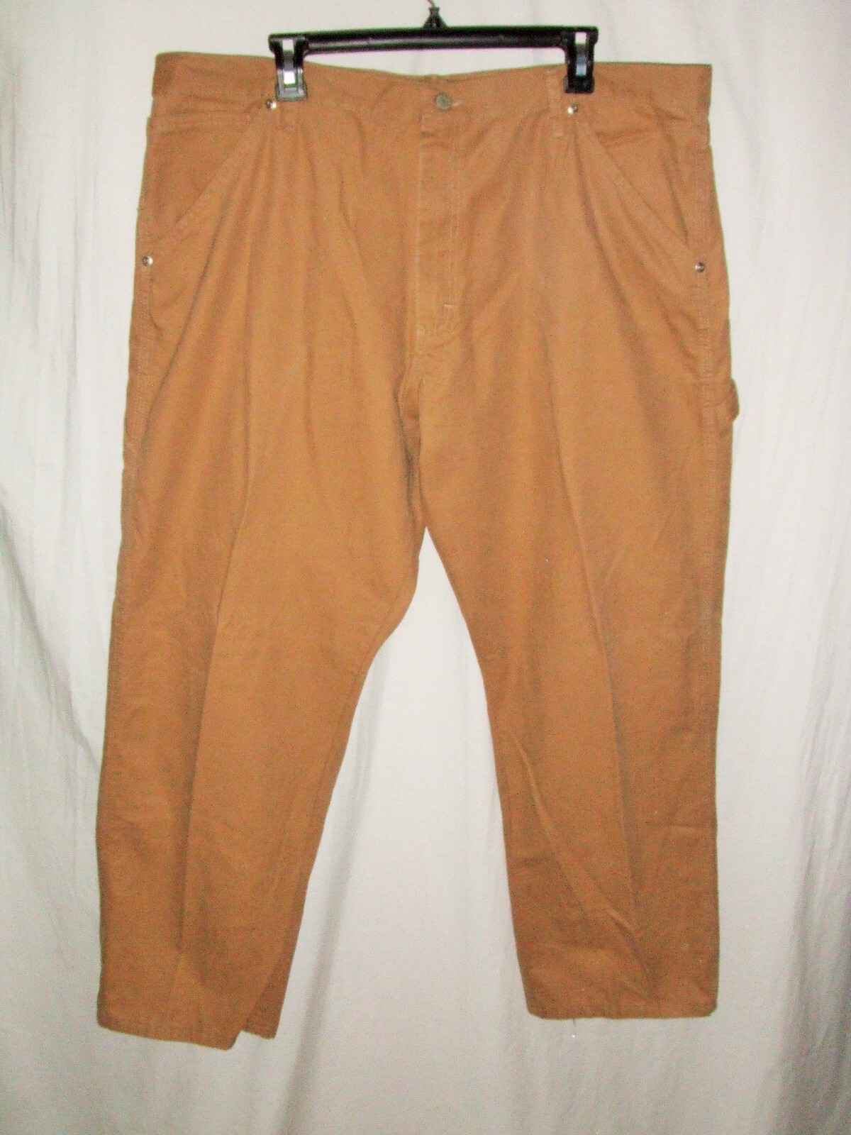 Wrangler 94LSWAO Brown Khaki Carpenter Pants Men's Size 40 x 29 ~ Brand New ~ q