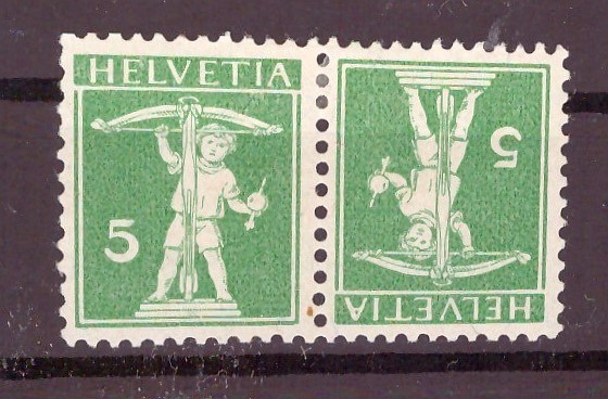Switzerland MiNr K5 II Folded *