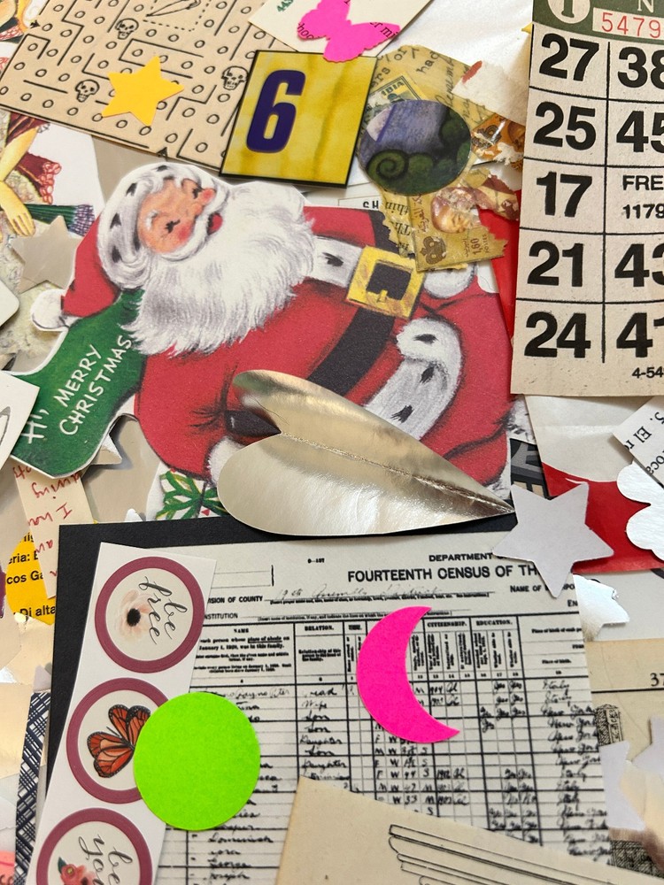 Junk Journal, Scrapbooking, Collage Paper, Paper Ephemera Kit