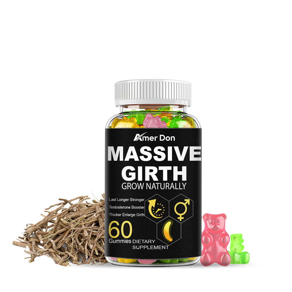 MASSIVE MEN GUMMIES&Ashwagandha Root Blend Premium Formula Changes Well-being