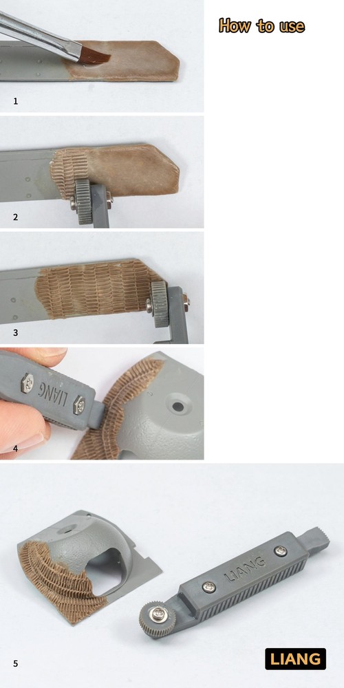 Liang Tools for Zimmerit Coat - Basic Liang-0229A