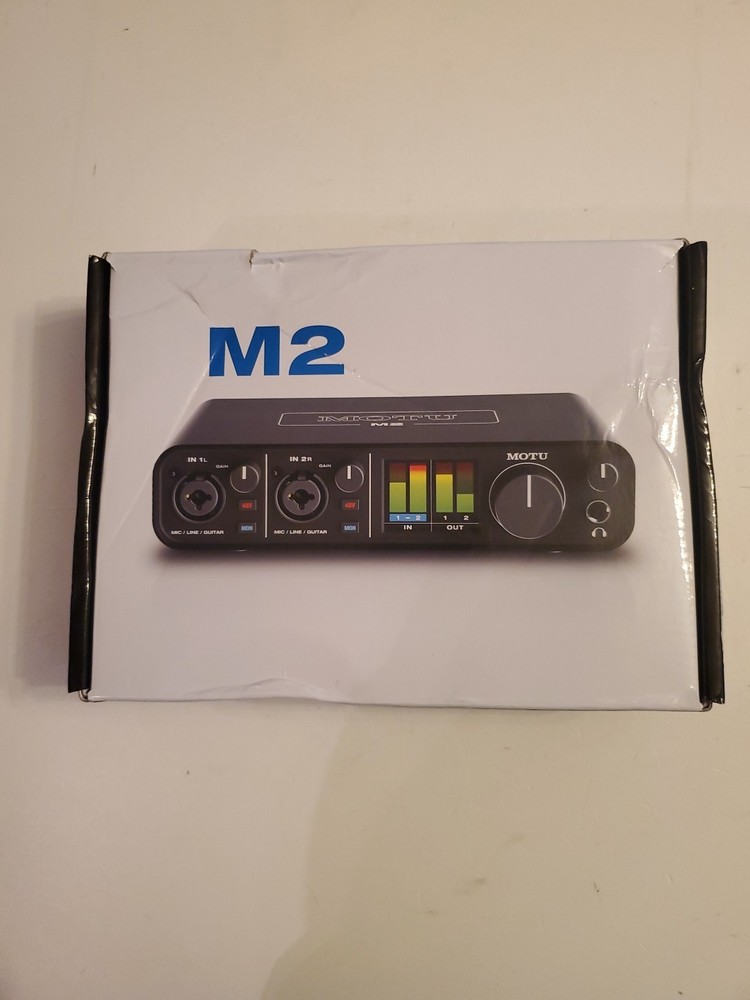 MOTU M2 2x2 USB-C Audio Interface