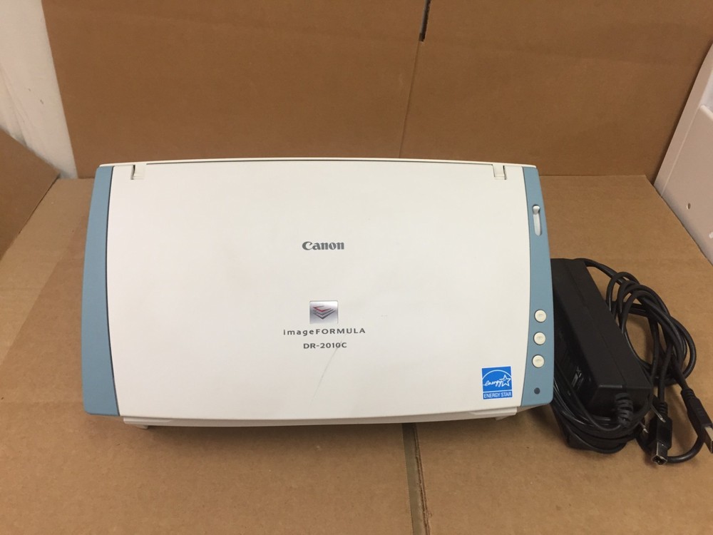 Canon imageFORMULA DR-2010C Duplex Document Scanner M11065 w/AC Adapter USB