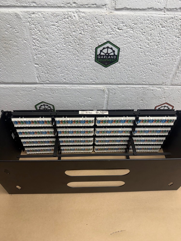 Ortronics OR-PHD66U48, 48 Port Patch Panel, Six 16-Port Modules