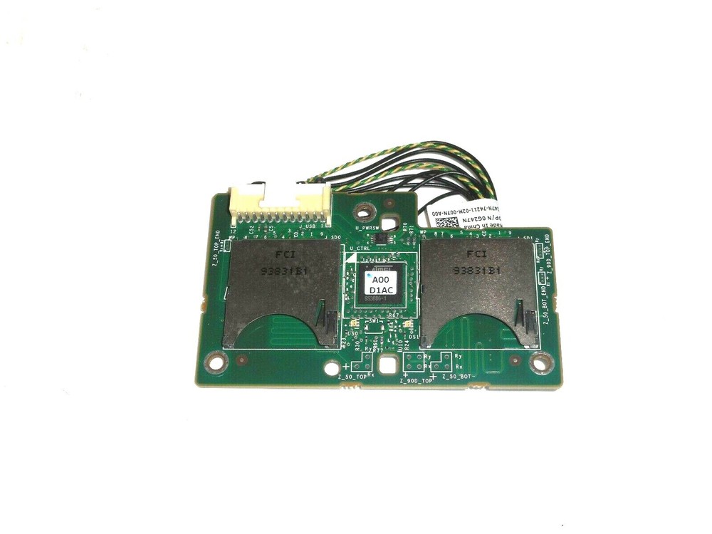 NEW DELL FLASH MEMORY READER, DUAL INTERNAL FLASH CARD READER NIA01 G247N D979T
