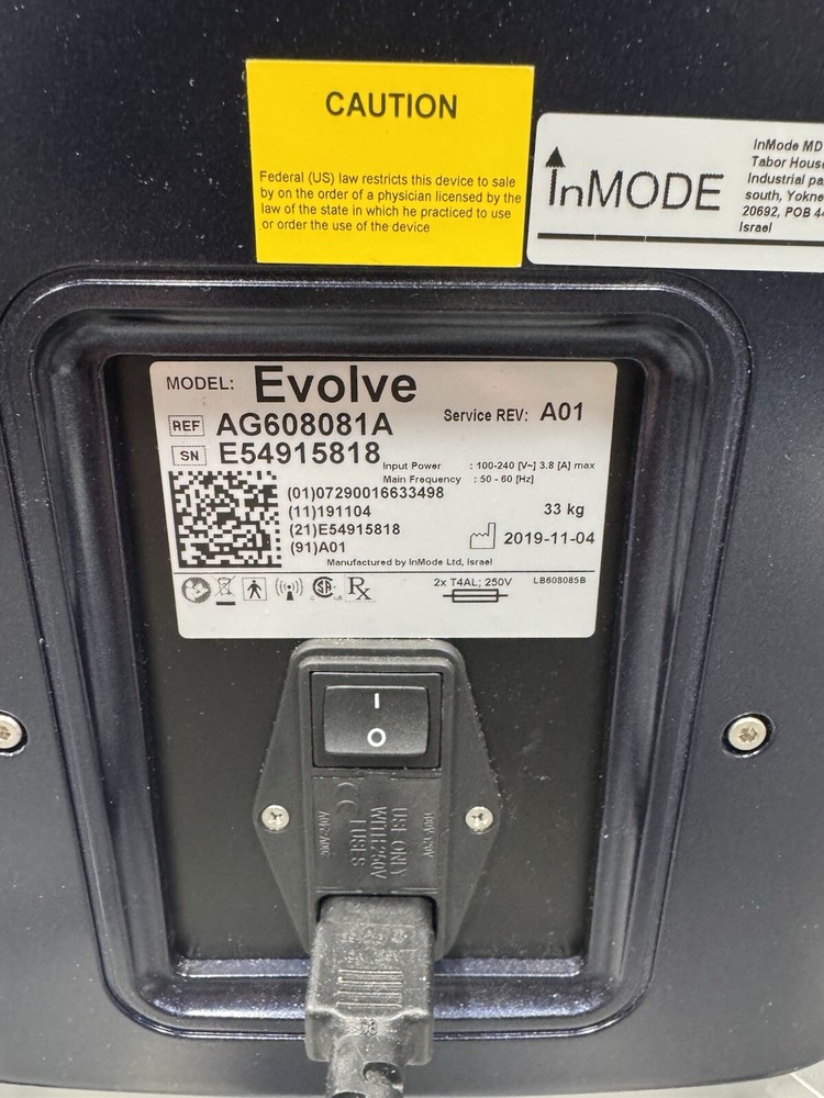 2019 Used Inmode Evolve