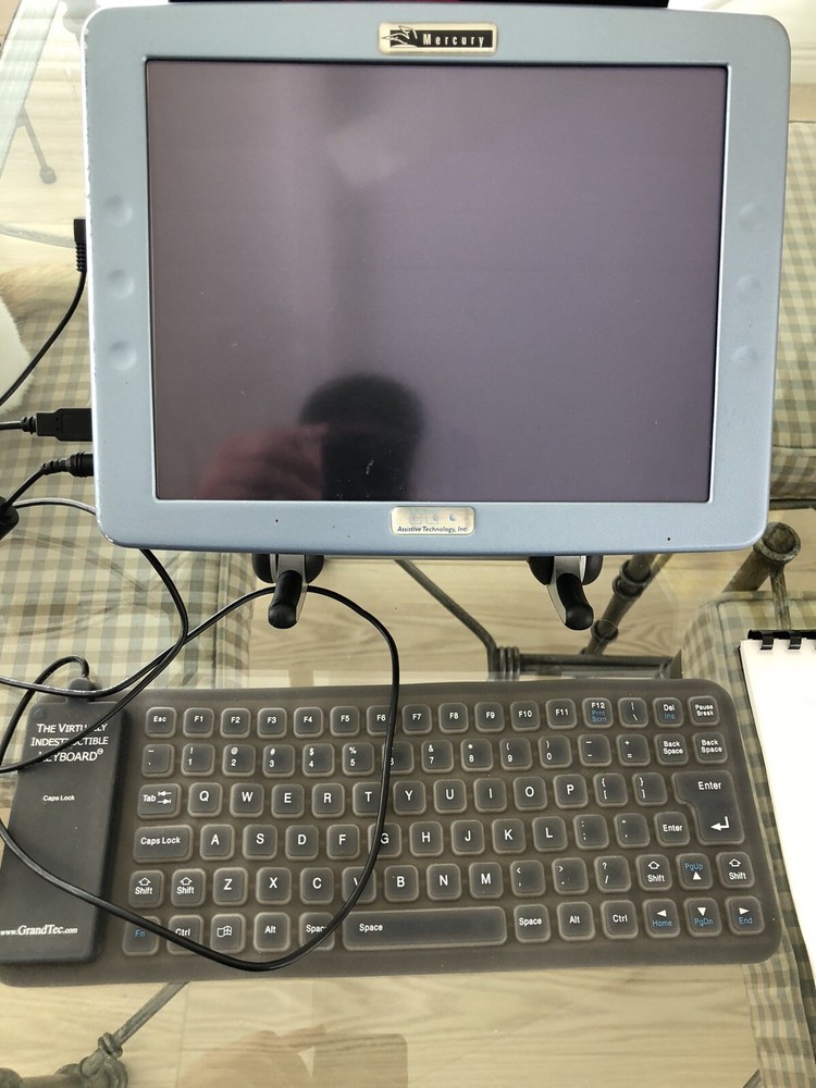 Mercury 2 Augmentative and Alternative Communication AAC device. Untested AS IS