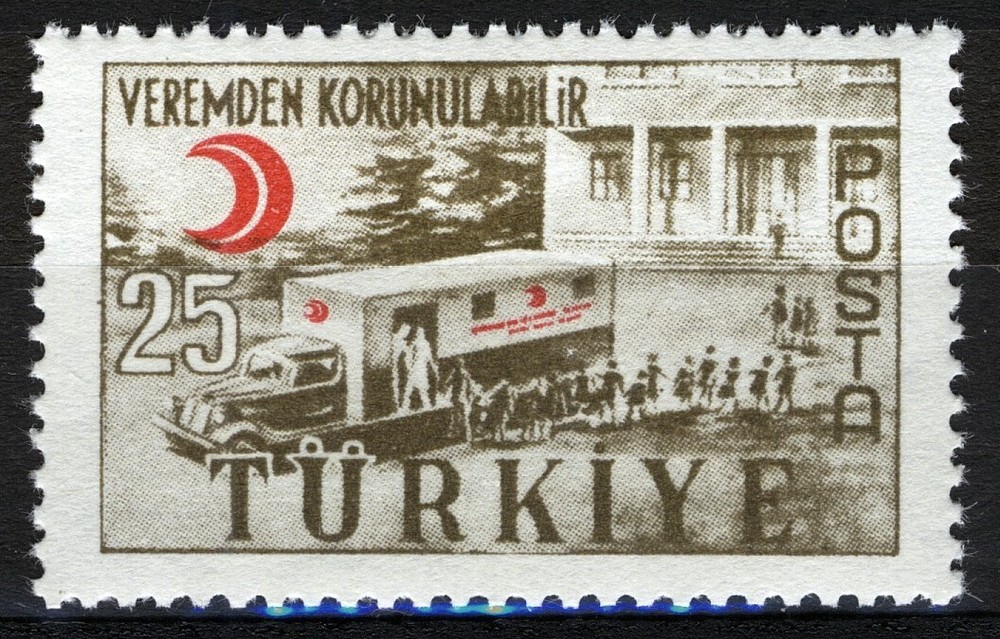 Turkey 1957, Fighting Tuberculosis set MNH, Mi 1515