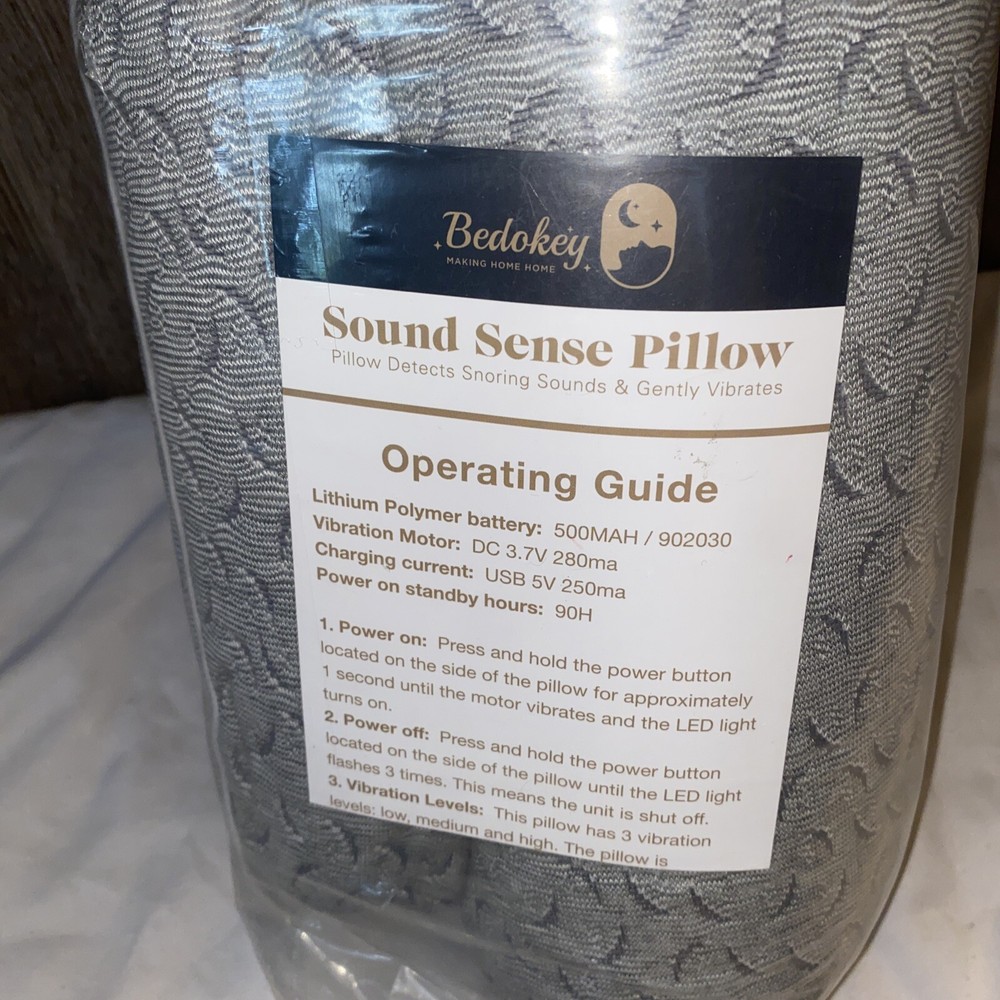 🔥SEALED🔥 Sound Sense Pillow, Detects Snoring Sounds