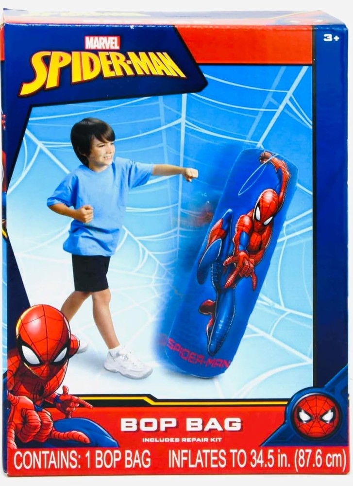Spiderman 34.5" Bop Bag 34.5", Blue