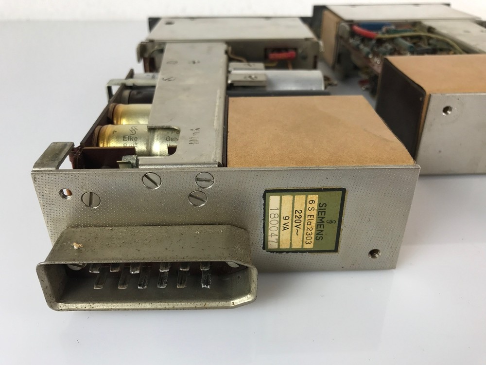 2x Siemens Tab V72 Microphone Preamplifier / Preamp "Not Tested"