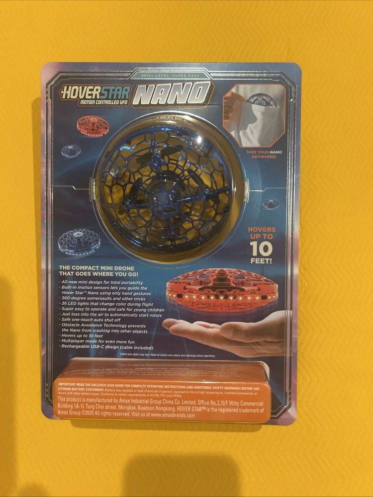 Hover Star Nano Motion Motion Controlled Edition - Compact - Blue