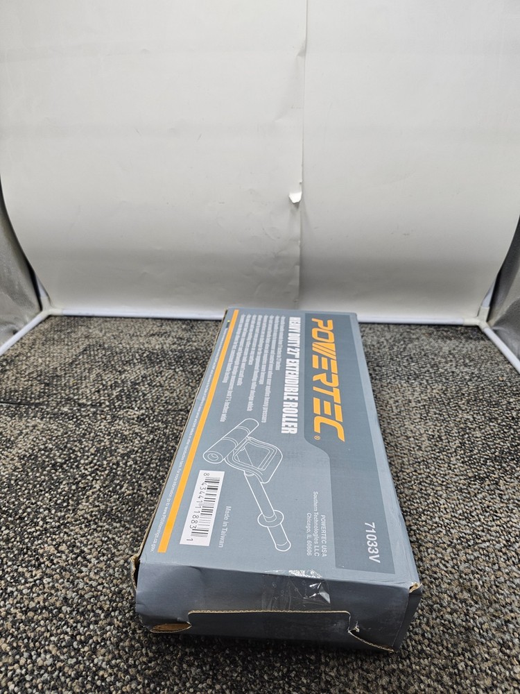 POWERTEC 71033V Extendable Floor and Wall Roller 27" Heavy Duty