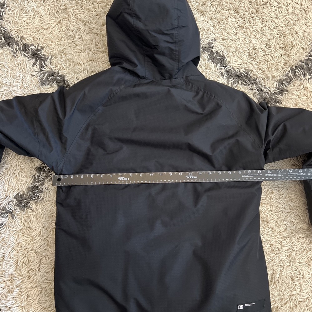 DC Spec Op 07 Snowboard Ski Jacket Mens Small Black Houndstooth Waterproof