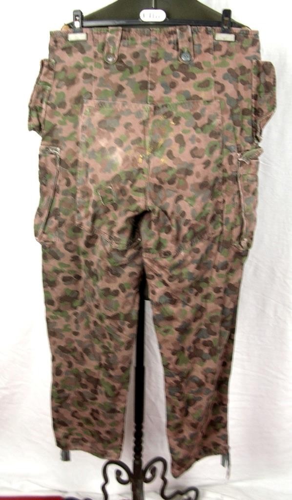 VINTAGE HBA 1972 Austrian AUSTRIA ARMY M57 Pea Dot CAMO FIELD TROUSERS