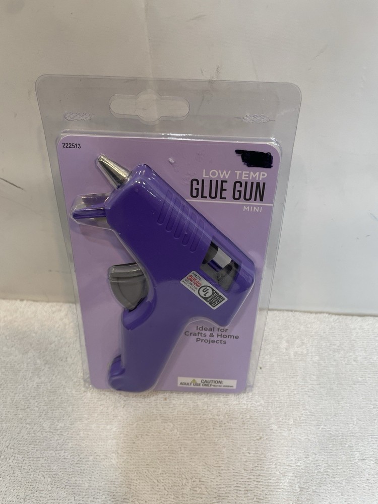Purple Low Temp Mini Glue Gun
