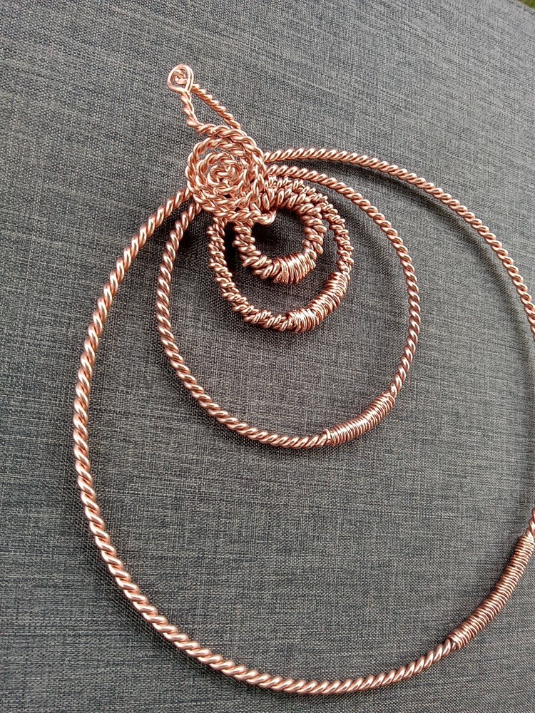Tensor Ring Set. 5 Piece, 12ga/10ga 100% Copper. Handmade