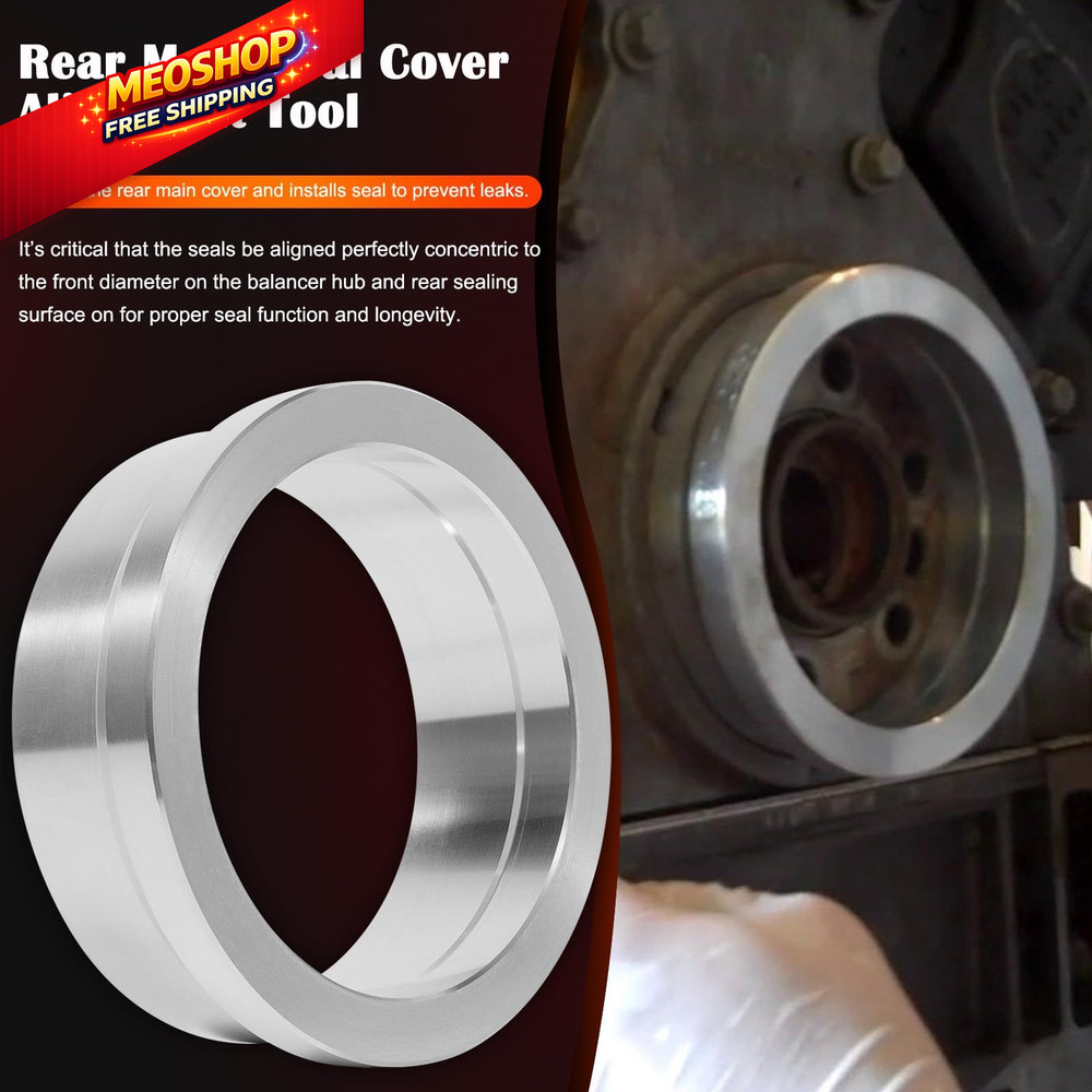 Front and Rear Cover Billet Alignment Tool & Oil Pan