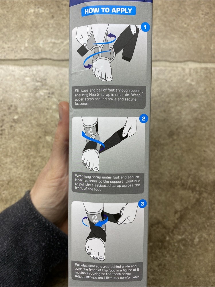 Neo G Ankle Support Universal Size Adjustable Compression Strap