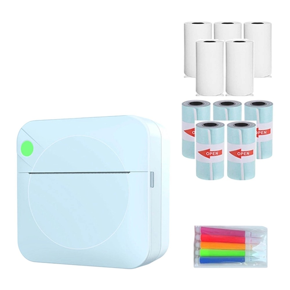 Portable Mini Thermal Mobile Label Maker With Multiple Templates For Notes And