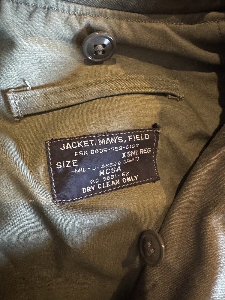 U.S. Air Force Field Jacket Extra Small