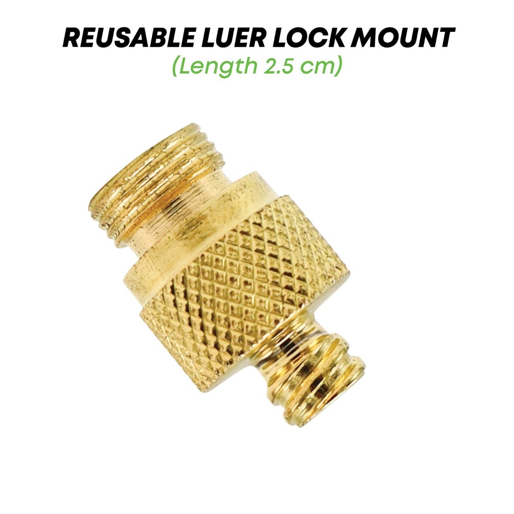 Liposuction Luer Lock Mount/Adapter Overall Length 2.5cm