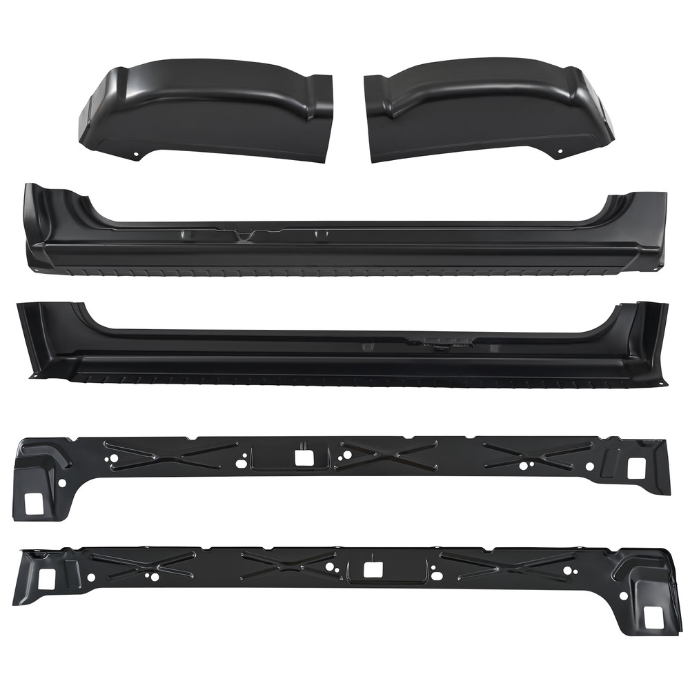 Cab Corners + Rocker Panels For Chevy Silverado GMC 1500/2500 EXTENDED Cab 99-07