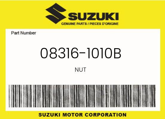 Suzuki Genuine Nut - 08316-1010B