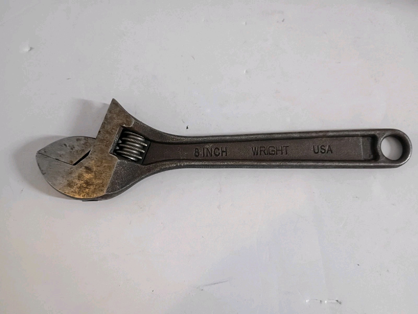 Wright 9AB08 8" Adjustable Wrench USA Hand Tool