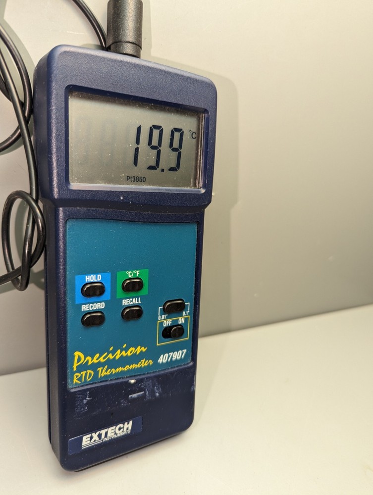 Extech 407907 Precision Heavy Duty RTD Thermometer