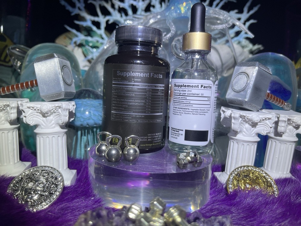 Epi/AlphaTest Stack 2 Step Precursor 2 Epi Andro5DHEA By Vintage Muscle 💪 🔥