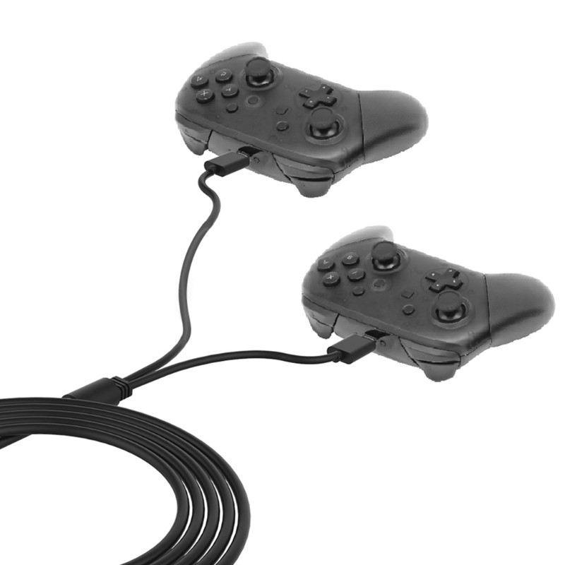 2 In 1 Charging Cable For Controller Type C Charger