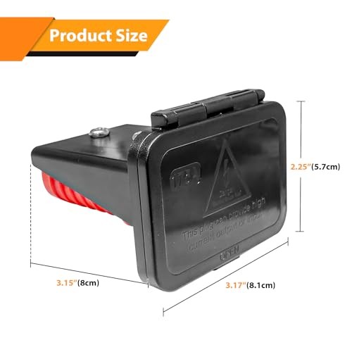 2pcs Battery Quick Connect/Disconnect Electrical Connector Plug with 175A