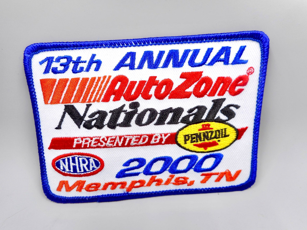 NHRA Memphis TN Nationals 2000 4" Racing Patch