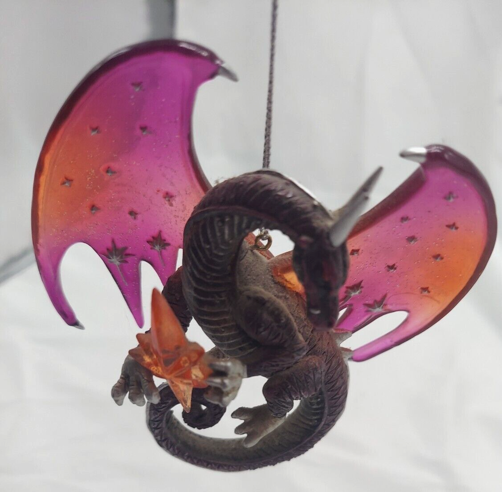 Hanging Dragon Stargazer 2007 Bradford Editions 4.5" Ceramic? From Celestial Set