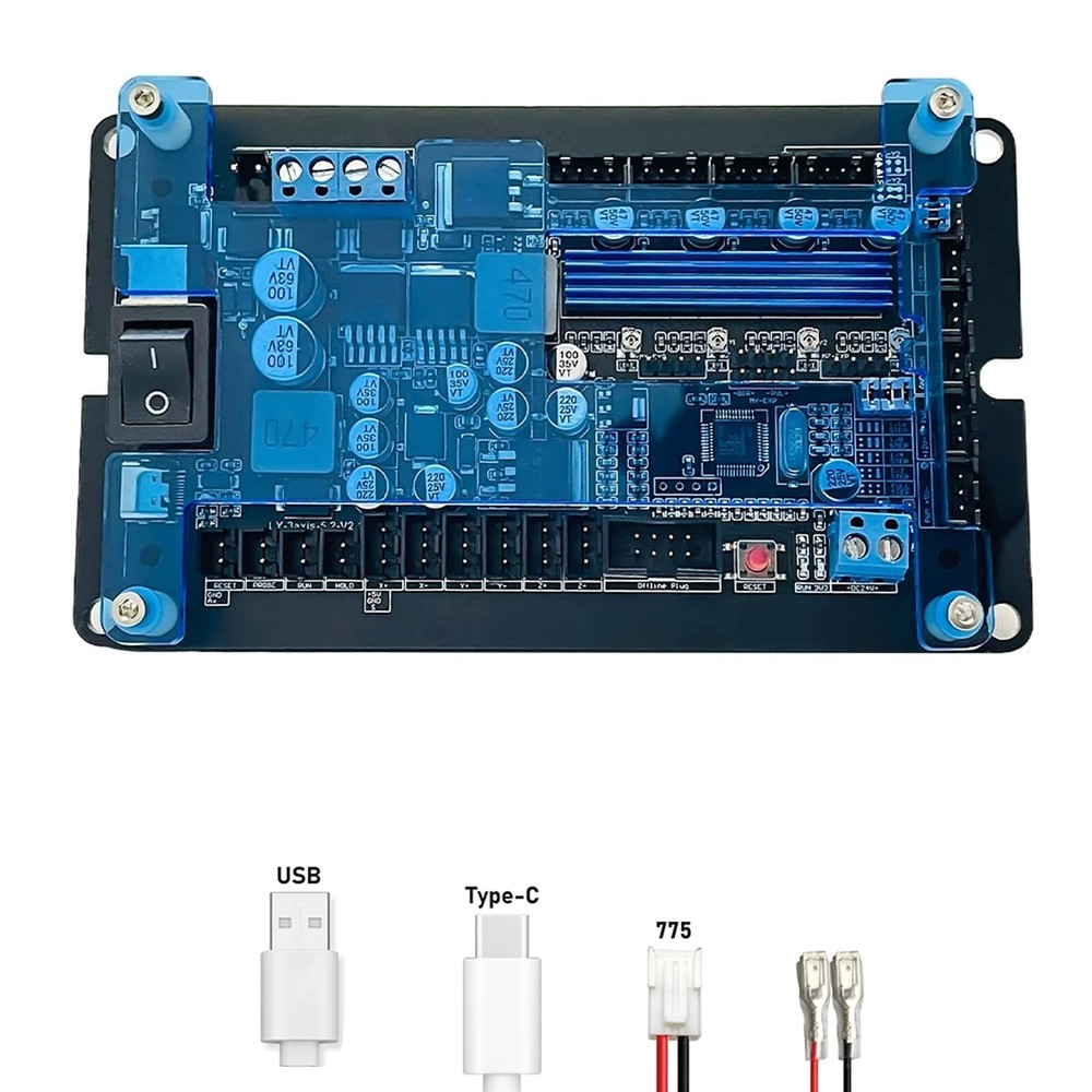 USB GRBL Controller Driver Board 3 Axis Stepper Motor Double For CNC EngravingTS