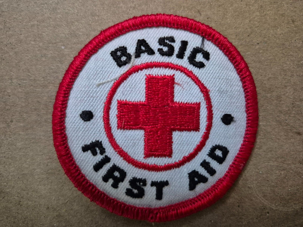 American Red Cross Basic First Aid Patch