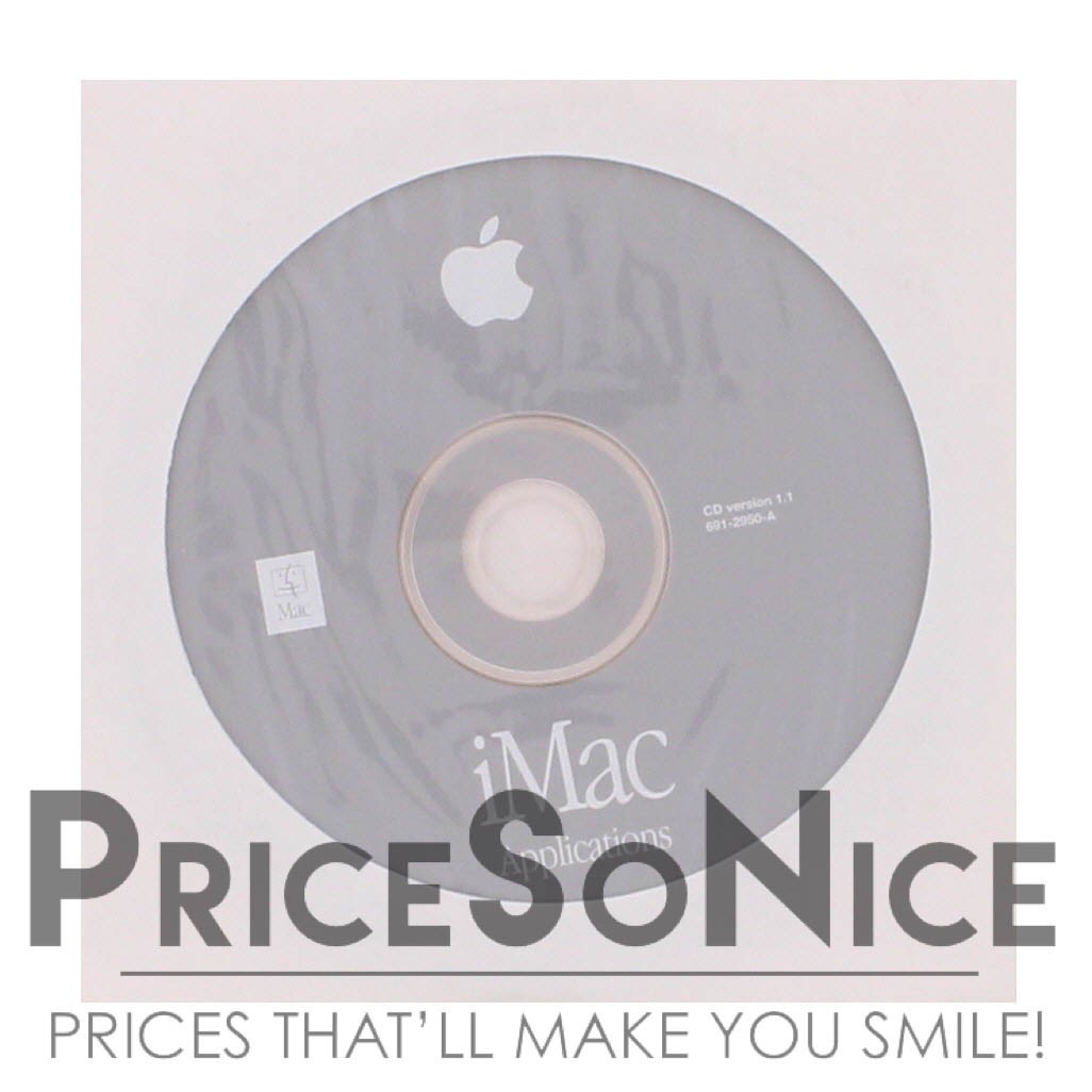 Apple iMac Applications Install Disc 691-2950-A – Original Software CD