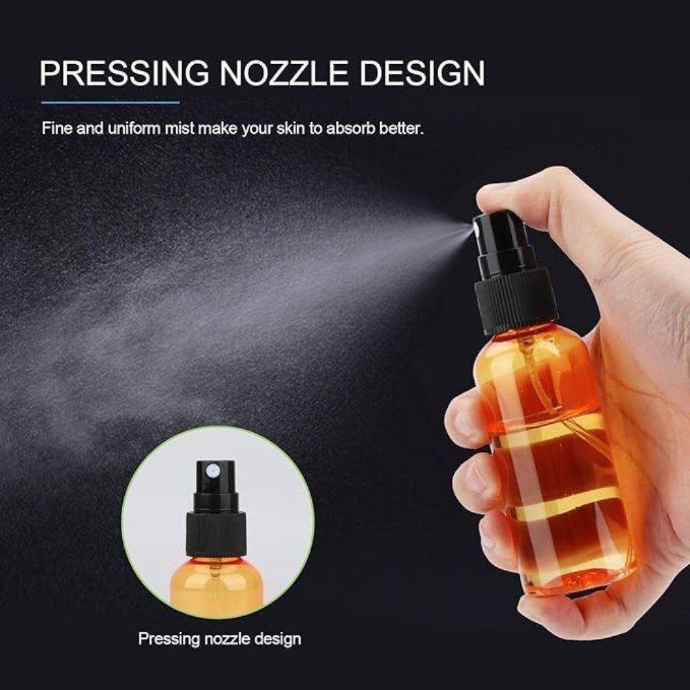 20 Pack Empty 80ml/3oz BPA-Free Mist Spray Bottles with Atomizer Pumps