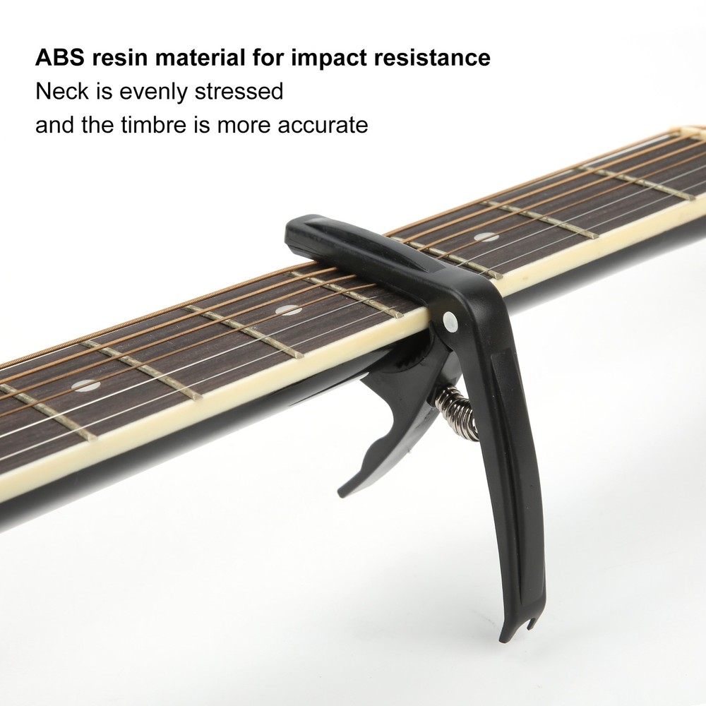 Guitar Capo Clamping ABS Shell Stringed Instrument Playing Tuning Accessories